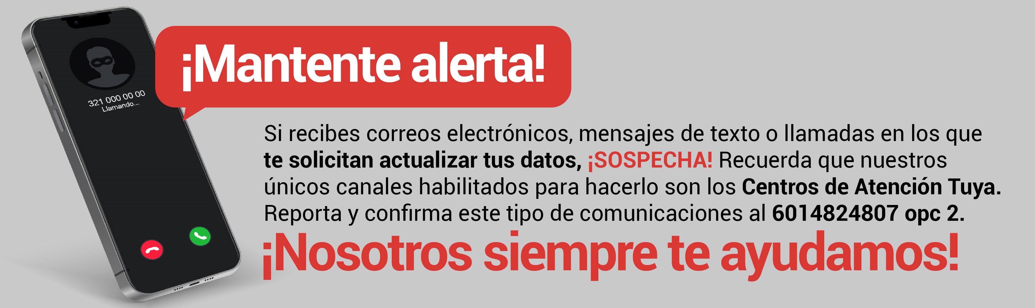 Icono Mantente Alerta